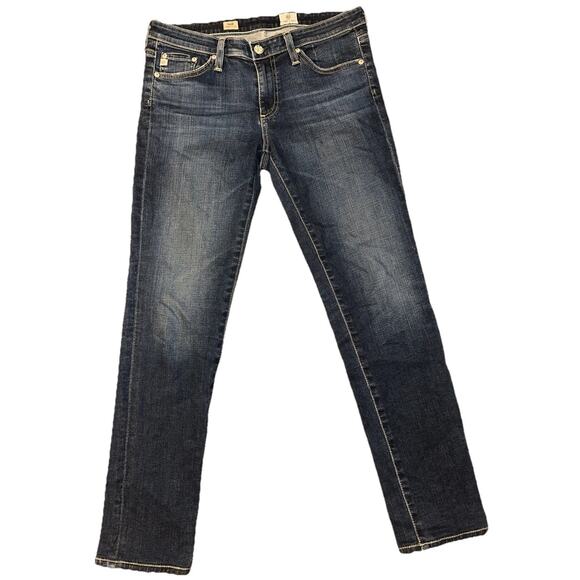 Adriano Goldschmied Jeans Womens Blue 27R Stilt Cigarette Leg Made In USA Strech - Picture 1 of 16